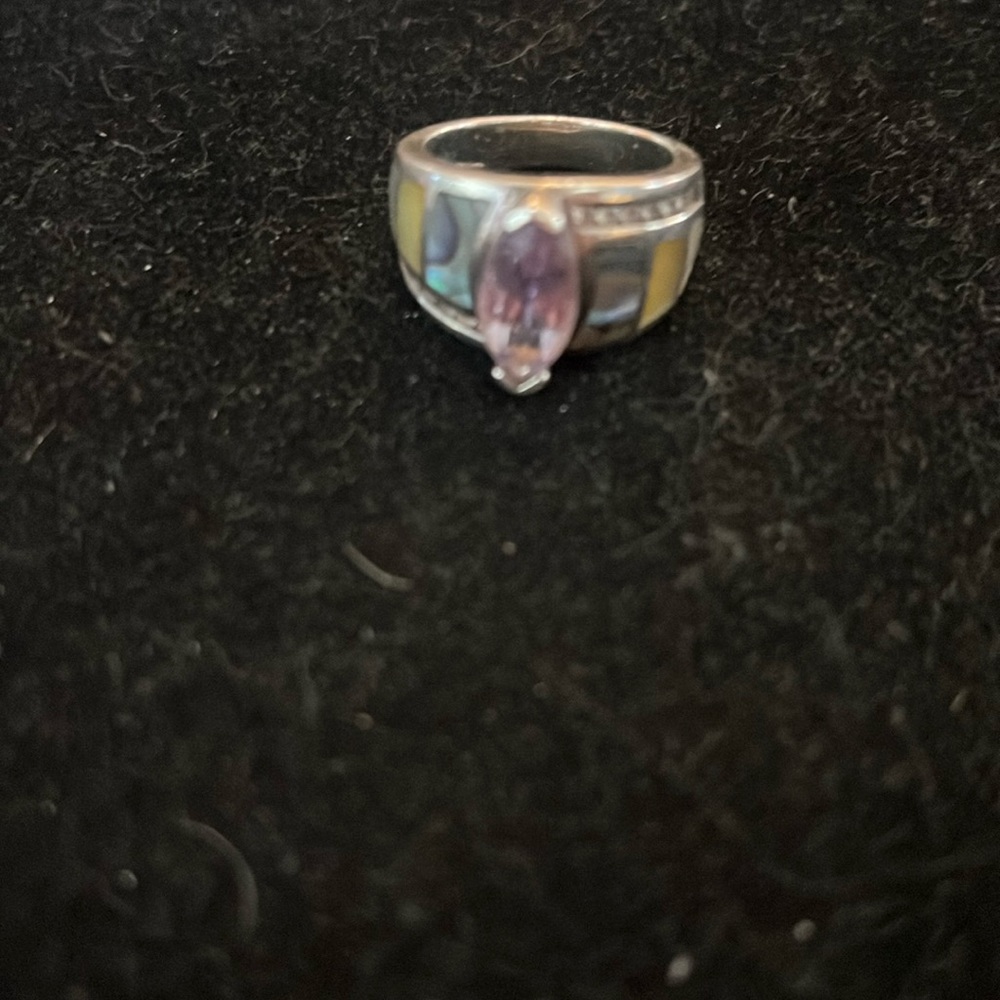 Vintage Sterling Sapphire Ring. Whitney Kelly